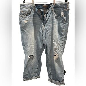 Torrid Crop BF Vintage Stretch